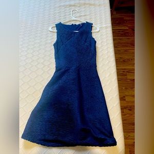Daisy Fuentes navy blue dress